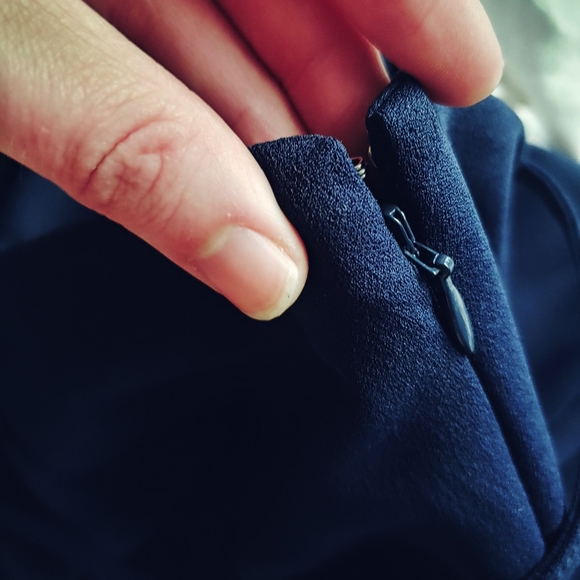 Leith | Blue Wide Leg Spaghetti Strap Romper - Picture 2 of 7